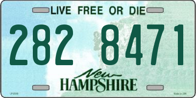 NH license plate 2828471