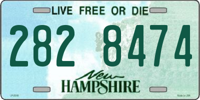 NH license plate 2828474