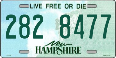 NH license plate 2828477