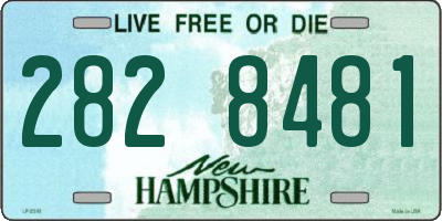 NH license plate 2828481
