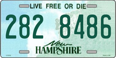 NH license plate 2828486