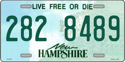 NH license plate 2828489