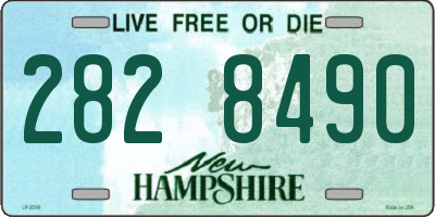 NH license plate 2828490
