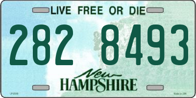 NH license plate 2828493