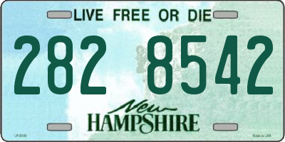 NH license plate 2828542