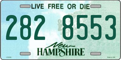 NH license plate 2828553