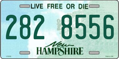 NH license plate 2828556