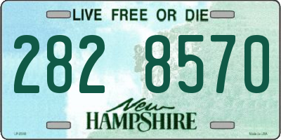 NH license plate 2828570