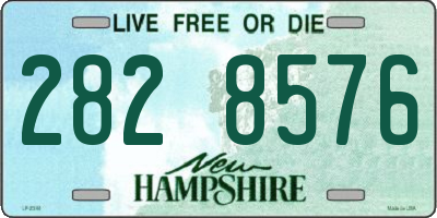 NH license plate 2828576