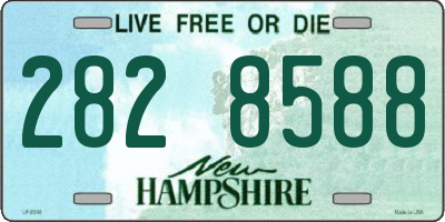 NH license plate 2828588