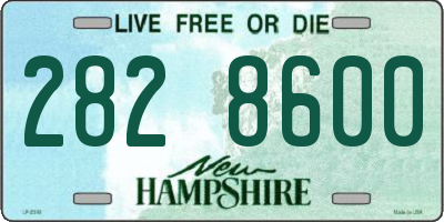 NH license plate 2828600