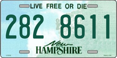 NH license plate 2828611