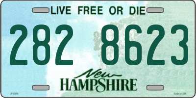 NH license plate 2828623
