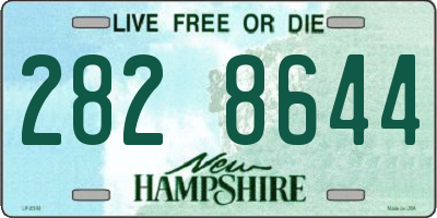 NH license plate 2828644