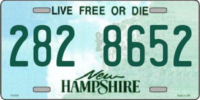 NH license plate 2828652