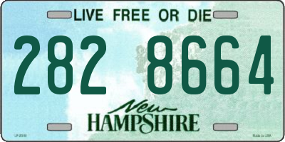 NH license plate 2828664
