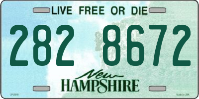 NH license plate 2828672