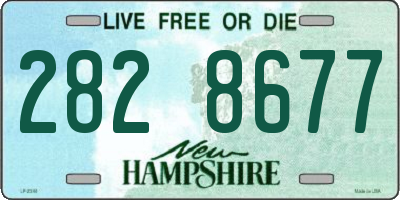 NH license plate 2828677
