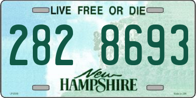NH license plate 2828693