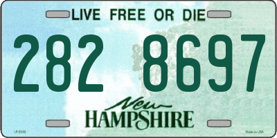 NH license plate 2828697