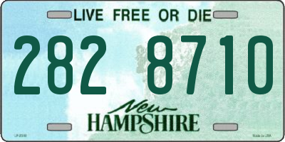 NH license plate 2828710