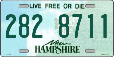 NH license plate 2828711