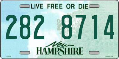 NH license plate 2828714