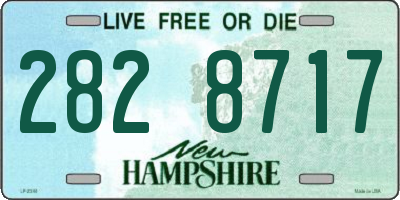 NH license plate 2828717