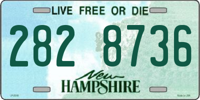 NH license plate 2828736