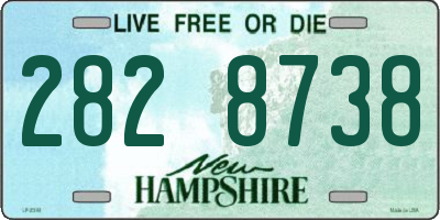 NH license plate 2828738