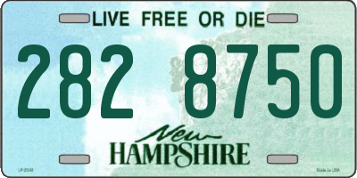 NH license plate 2828750