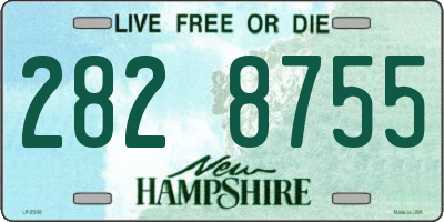 NH license plate 2828755