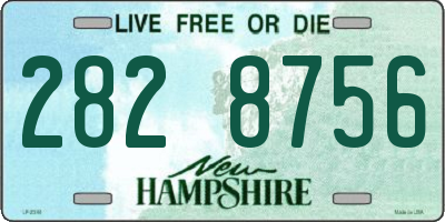 NH license plate 2828756