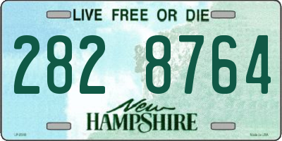 NH license plate 2828764