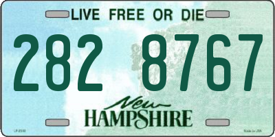 NH license plate 2828767