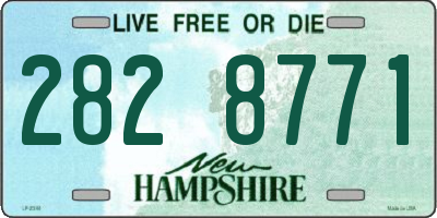NH license plate 2828771