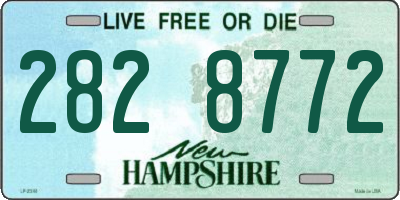 NH license plate 2828772