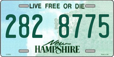 NH license plate 2828775