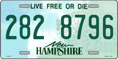 NH license plate 2828796