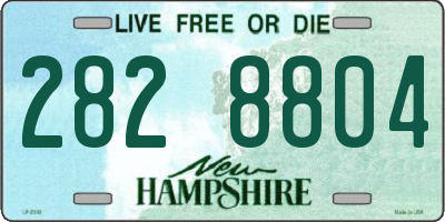 NH license plate 2828804