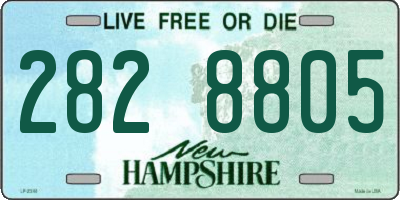 NH license plate 2828805