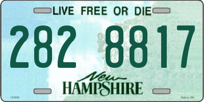 NH license plate 2828817
