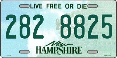 NH license plate 2828825