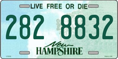 NH license plate 2828832