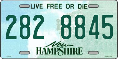 NH license plate 2828845