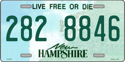 NH license plate 2828846