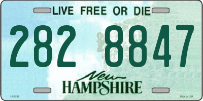 NH license plate 2828847