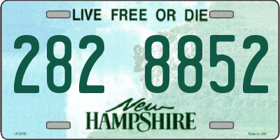 NH license plate 2828852