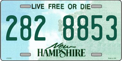 NH license plate 2828853