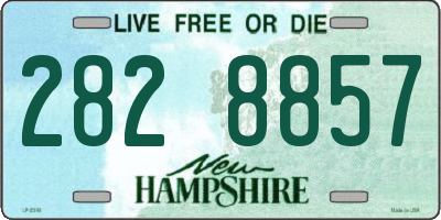 NH license plate 2828857